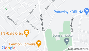 Google map: Zvolenská 5038 Lučenec